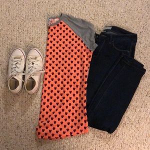 LuLaRoe Size Small Mini Mouse Randy